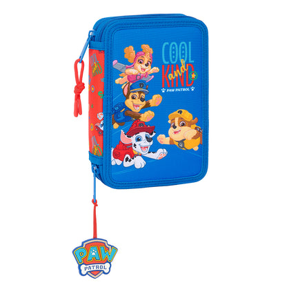 🦖 NOVEDAD 2026 · Estuche Doble Patrulla Canina con Material Escolar