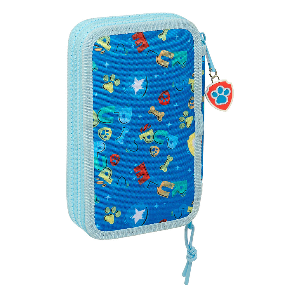 🦖 NOVEDAD 2026 · Estuche Doble Patrulla Canina con Material Escolar