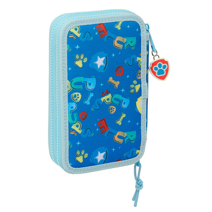 🦖 NOVEDAD 2026 · Estuche Doble Patrulla Canina con Material Escolar