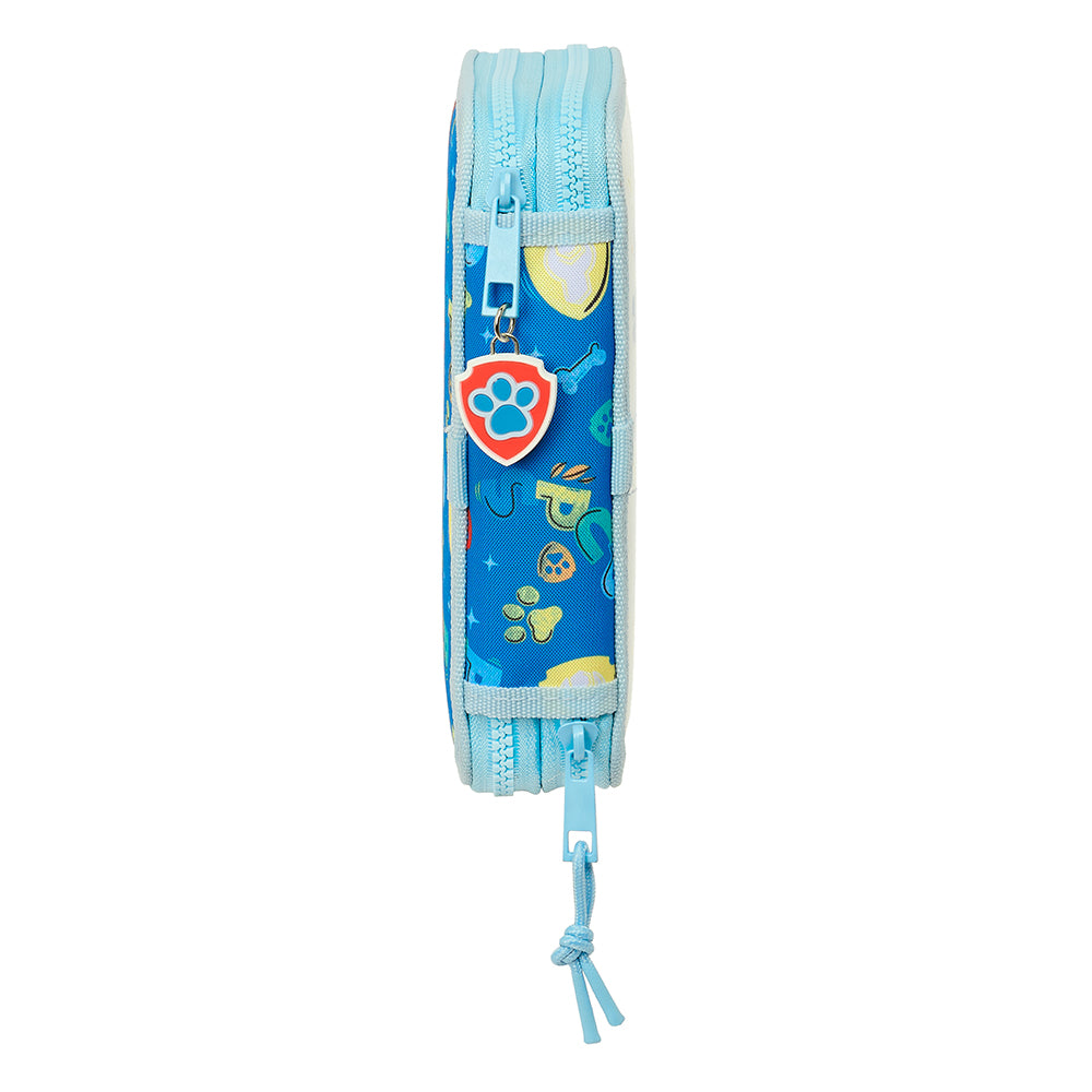 🦖 NOVEDAD 2026 · Estuche Doble Patrulla Canina con Material Escolar