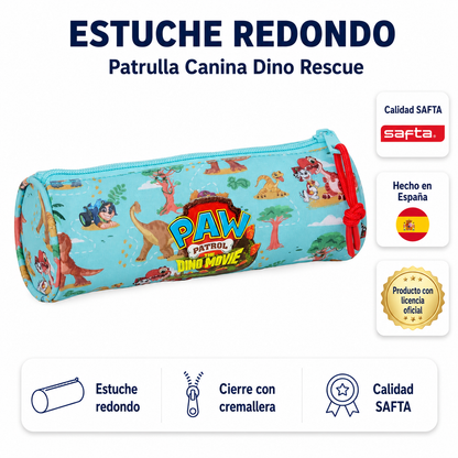 🦖 NOVEDAD 2026 · Estuche Patrulla Canina Dino Rescue