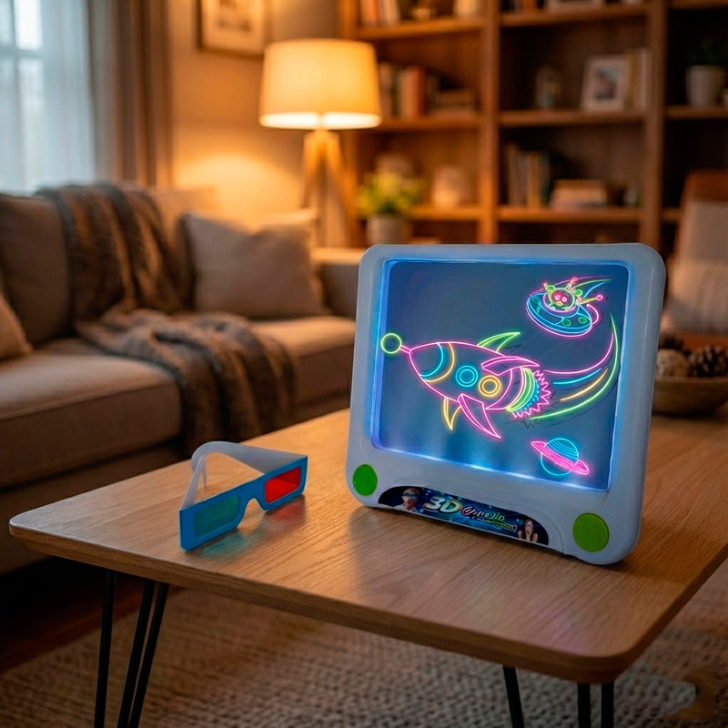 Pizarra Mágica 3D + Mini Dron GRATIS