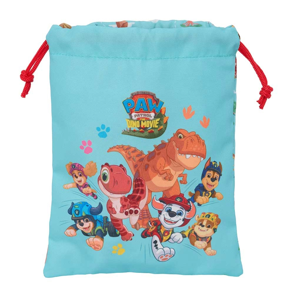 NOVEDAD 2026 · Saco Infantil Patrulla Canina Dino Rescue