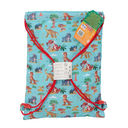 NOVEDAD 2026 · Saco Infantil Patrulla Canina Dino Rescue