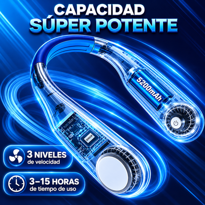 Ventilador Cuello Portátil - Siempre Fresco