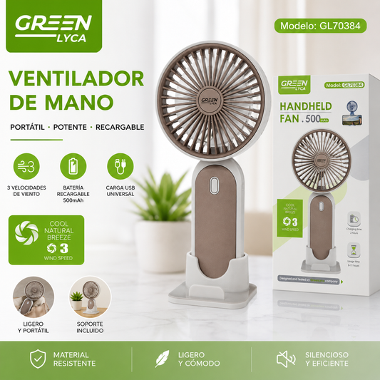Ventilador de Mano 2 en 1