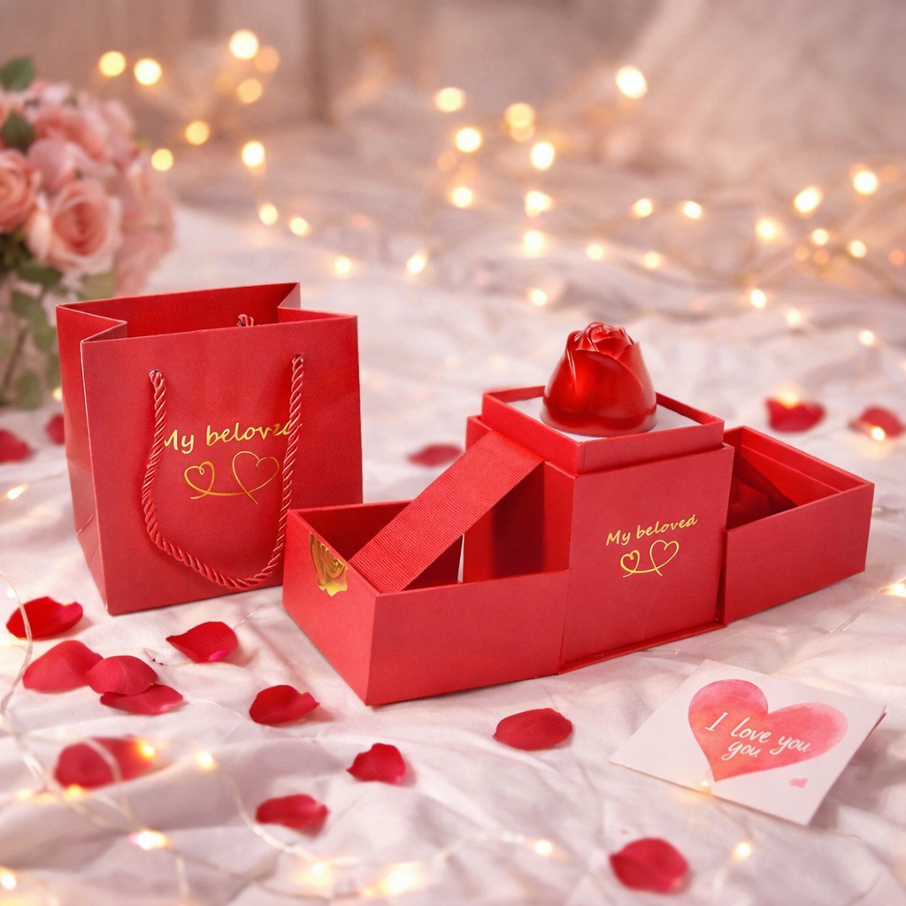 Caja de Regalo Flores