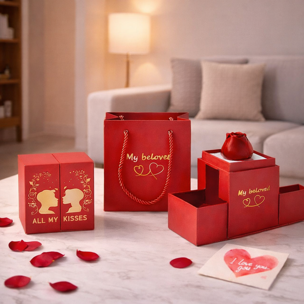 Caja de Regalo Flores